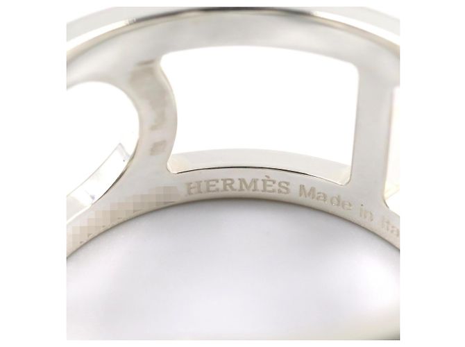 Ring Anel Hermès Ever MM Prata - vista 4