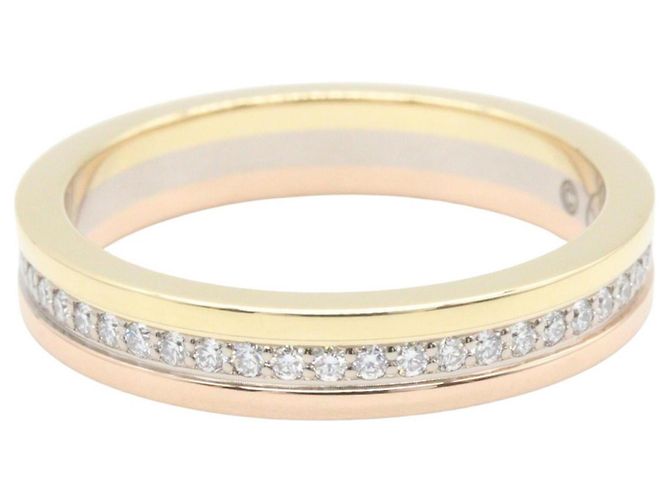 Anello Cartier Vendôme Louis Diamond Band - vista 2