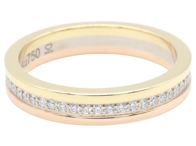 Anello Cartier Vendôme Louis Diamond Band - vista 3
