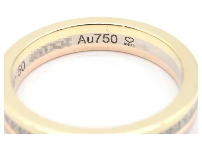 Anello Cartier Vendôme Louis Diamond Band - vista 5