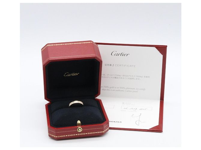 Anello Cartier Vendôme Louis Diamond Band - vista 8