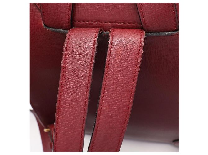 Cartier Must Line Bordeaux Leather Backpack - view 10