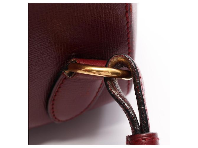 Cartier Must Line Bordeaux Leather Backpack - view 11