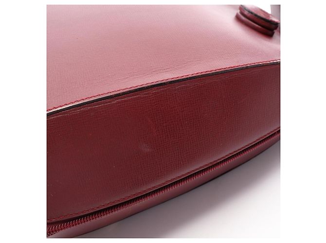 Cartier Must Line Bordeaux Leather Backpack - view 13