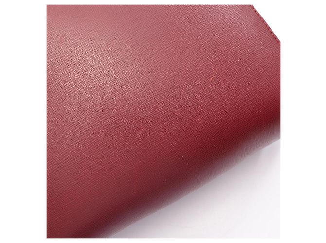 Cartier Must Line Bordeaux Leather Backpack - view 8