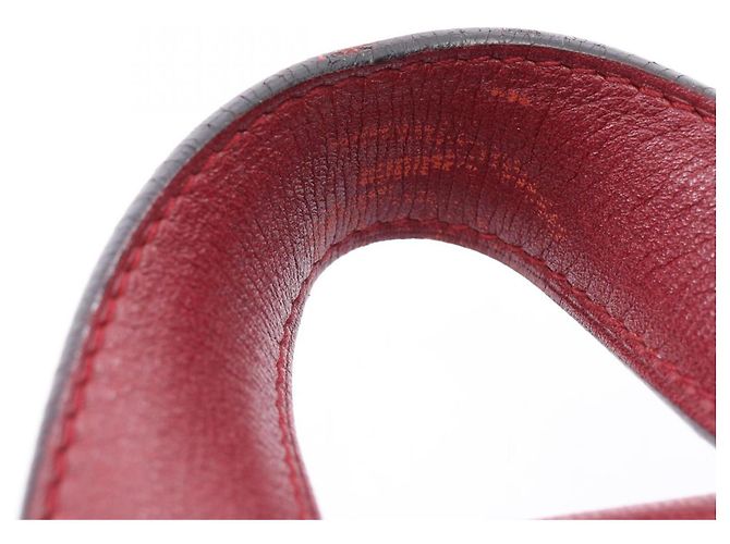Cartier Must Line Bordeaux Leather Backpack - view 9