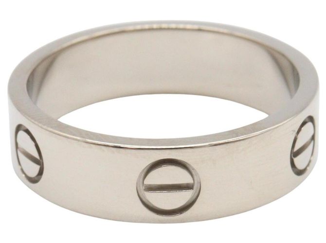 Anello Cartier Love in oro bianco 18K - vista 2