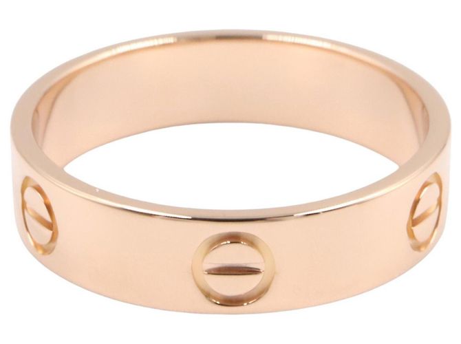 Anello Cartier Love in oro rosa 18K - vista 2