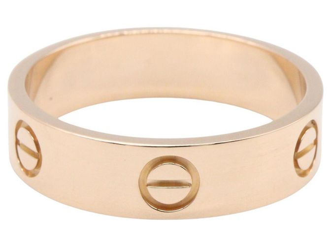 Anello Cartier Love in oro rosa 18K - vista 2