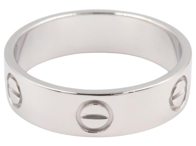 Anello Cartier Love in oro bianco 18K - vista 2