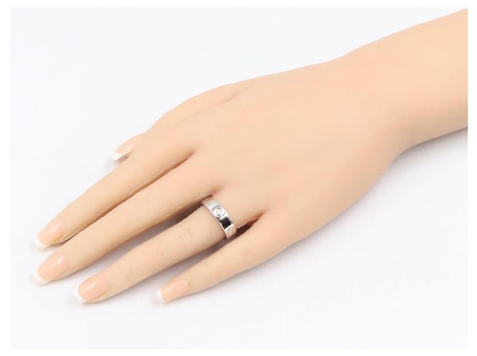Anello Cartier Love in oro bianco 18K - vista 7