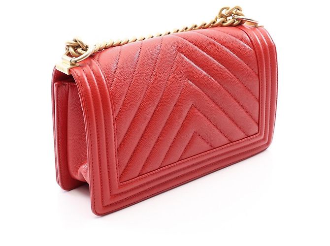 Bolso de hombro Chanel Boy Chevron V-Stitch - vista 2
