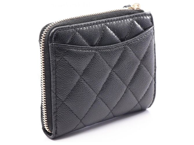Chanel Matelassé Black Bi-Fold Wallet - view 2