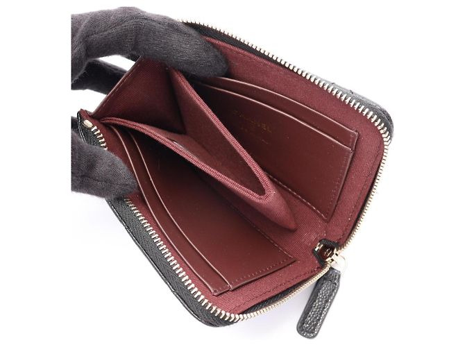 Chanel Matelassé Black Bi-Fold Wallet - view 3