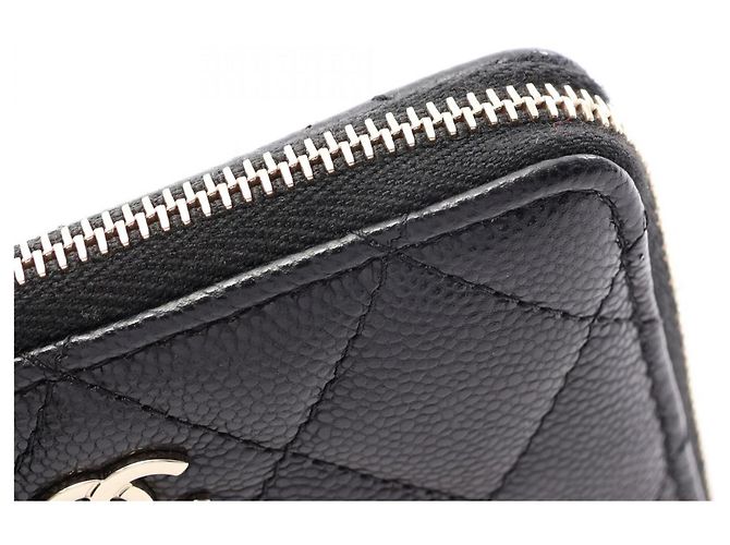 Chanel Matelassé Black Bi-Fold Wallet - view 7