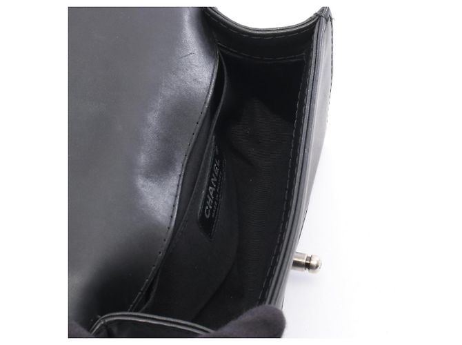 Bolso de hombro Chanel Boy Small Wild Stitch - vista 3