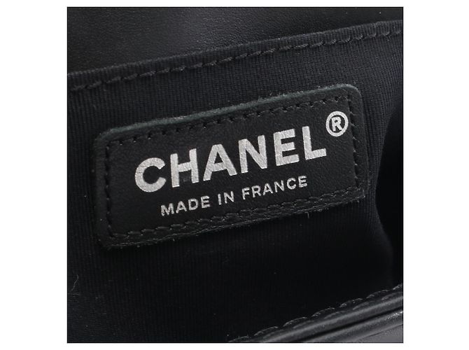 Bolso de hombro Chanel Boy Small Wild Stitch - vista 4