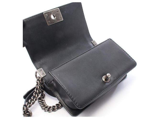 Bolso de hombro Chanel Boy Small Wild Stitch - vista 6