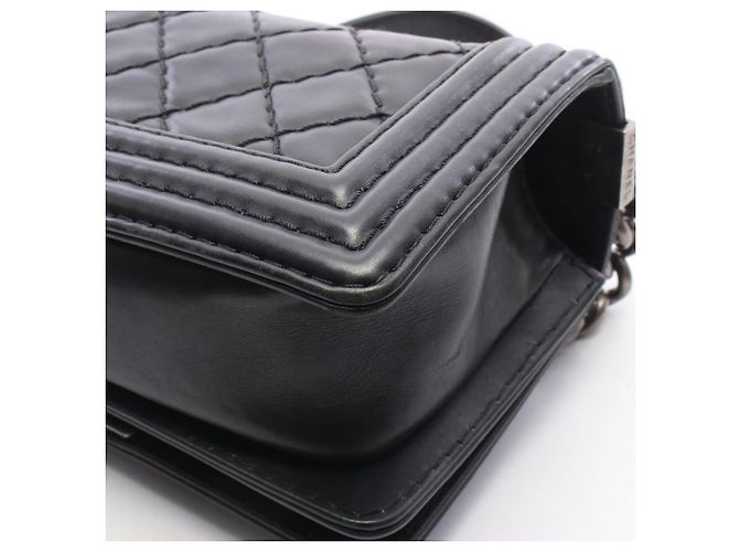 Bolso de hombro Chanel Boy Small Wild Stitch - vista 7
