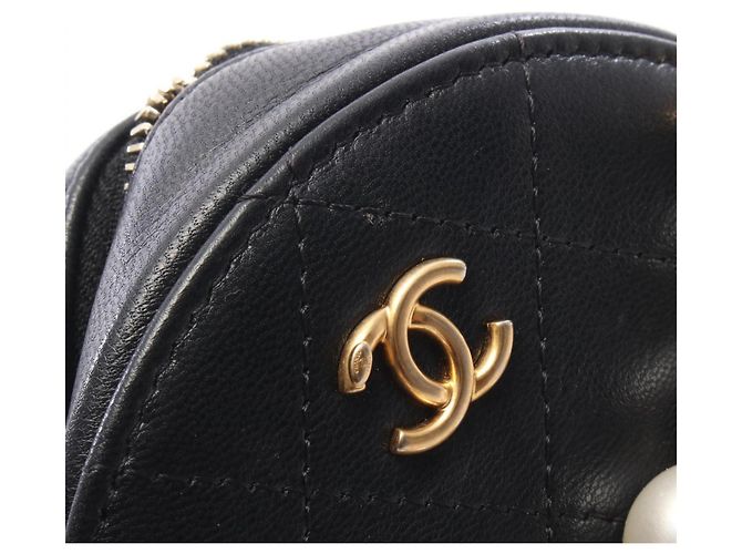 Bolsa de Ombro Mini Redonda Chanel Matelassé - vista 12