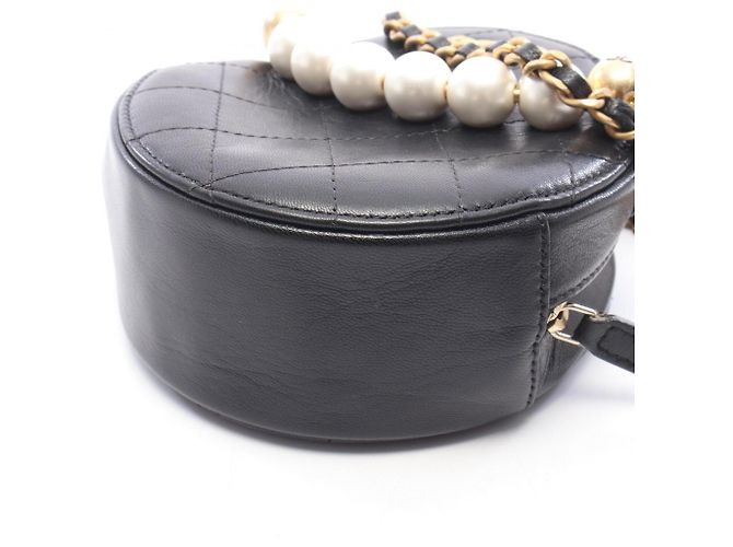 Bolsa de Ombro Mini Redonda Chanel Matelassé - vista 8