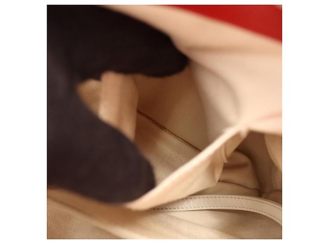 Sac cabas Chanel Matelassé rouge - vue 9