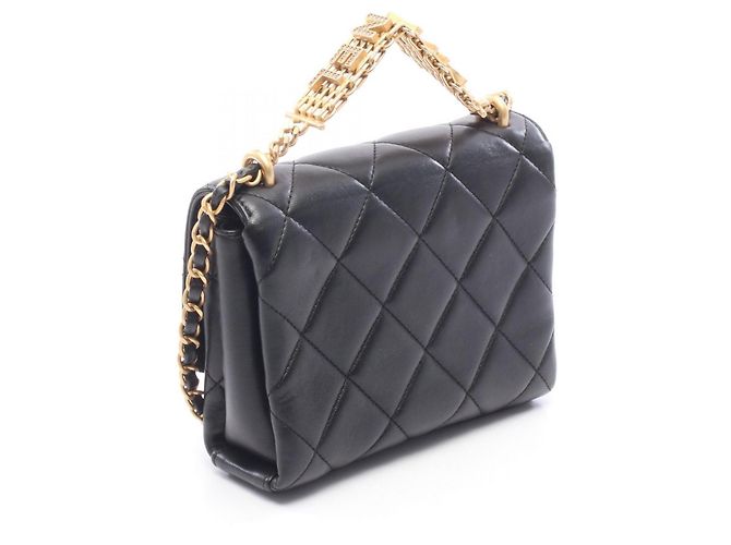 Bolso de hombro con asa superior Chanel Matelassé - vista 2