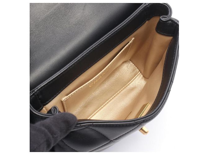 Bolso de hombro con asa superior Chanel Matelassé - vista 3
