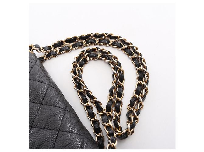 Timeless Borsa a tracolla Chanel Matelassé Black - vista 10