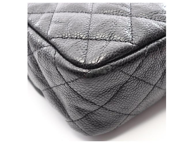 Timeless Borsa a tracolla Chanel Matelassé Black - vista 12