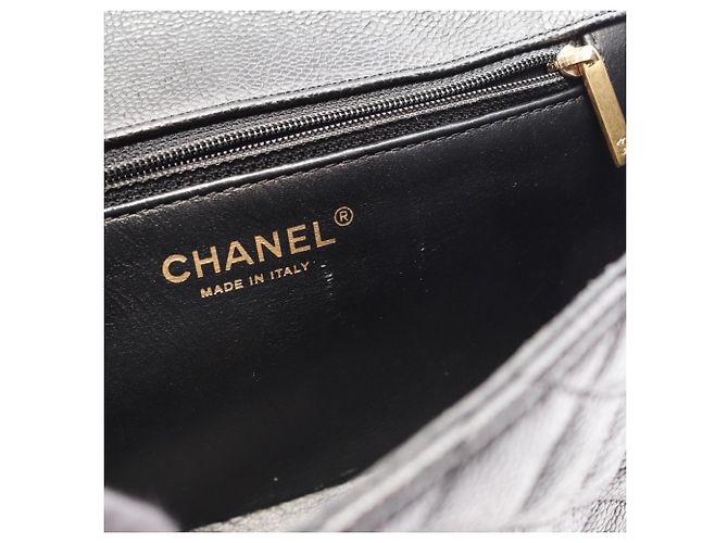 Timeless Borsa a tracolla Chanel Matelassé Black - vista 7