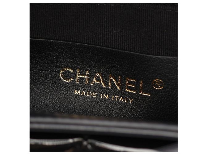 Borsa Mini Flap Chanel Matelassé con manico superiore - vista 4
