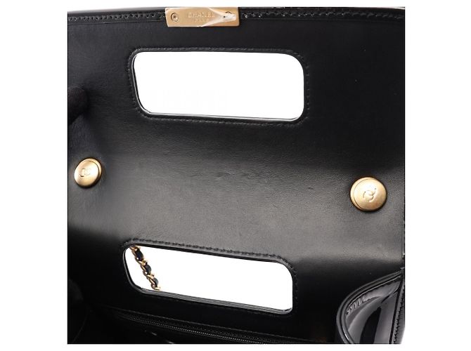 Borsa Mini Flap Chanel Matelassé con manico superiore - vista 6
