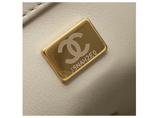 Bolso de hombro Chanel Matelassé Gris - vista 5