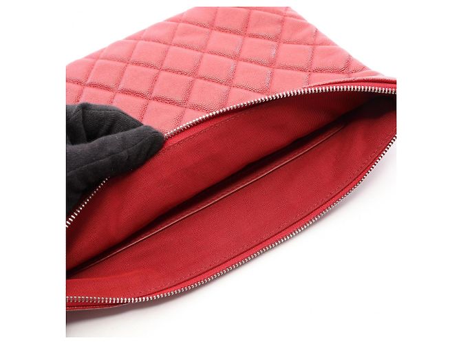Bolso de mano clutch Chanel Matelassé Second Bag - vista 8