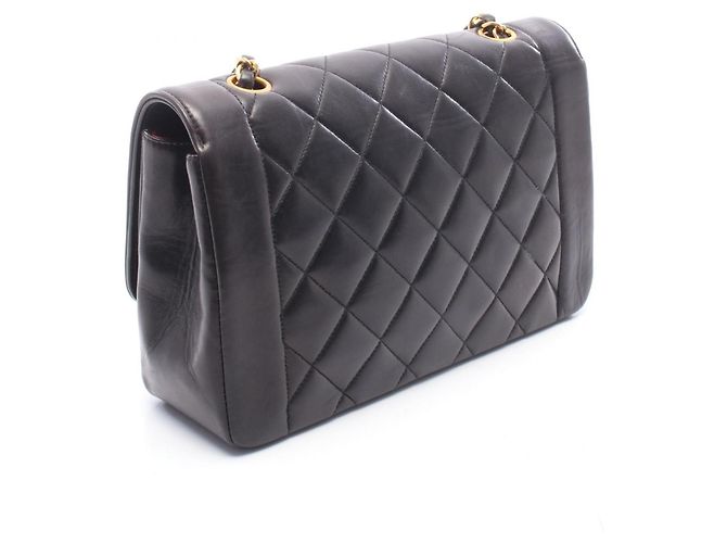Borsa a tracolla Chanel Matelassé Diana Flap - vista 2