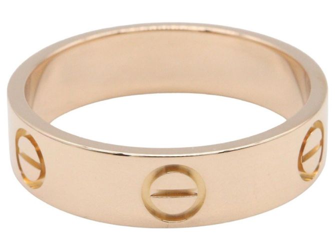 Anello Cartier Love in oro rosa 18K - vista 2