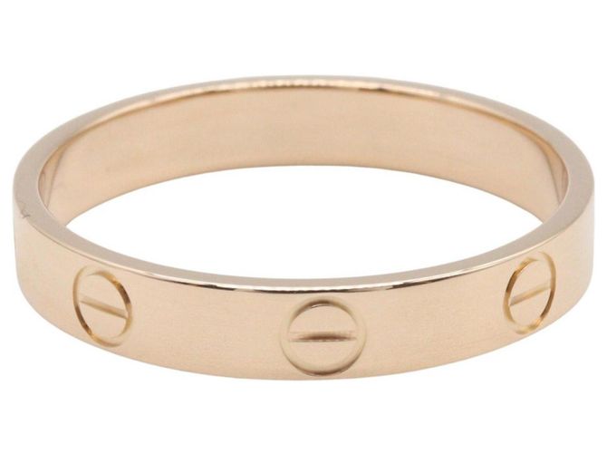 Anello Cartier Mini Love in oro rosa 18K - vista 2