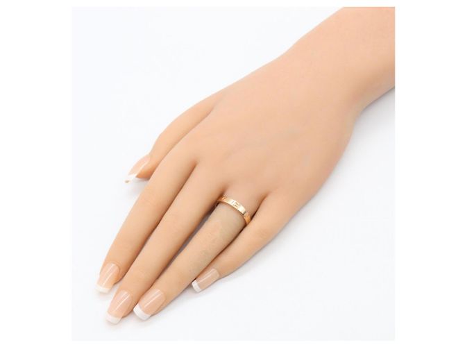 Anello Cartier Mini Love in oro rosa 18K - vista 6