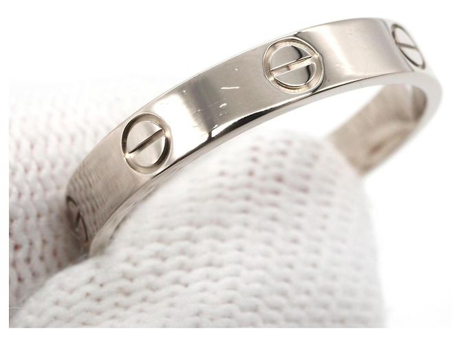 Cartier Mini Love Ring in 18K Weißgold - Ansicht 4
