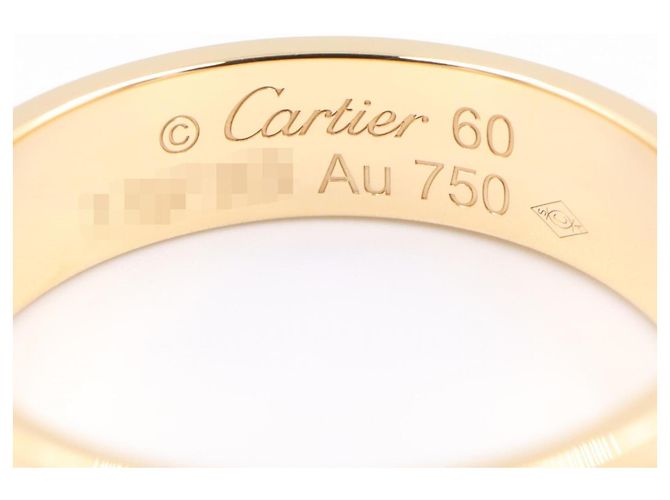 Anello Cartier Love in oro giallo 18K - vista 3