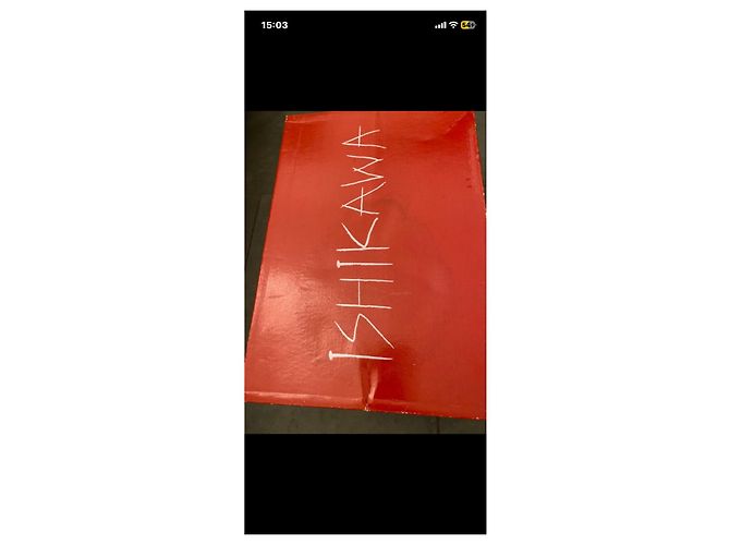 Autre Marque Sapatilhas Ishikawa de camurça cinza e pele preta com plataforma - vista 2