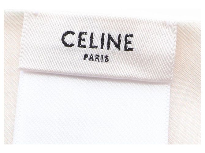 Céline Sciarpa nastro in twill di seta Lavallière Celine - vista 4