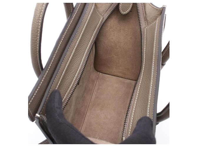 Céline Borsa a mano Celine Luggage Nano Shopper - vista 3