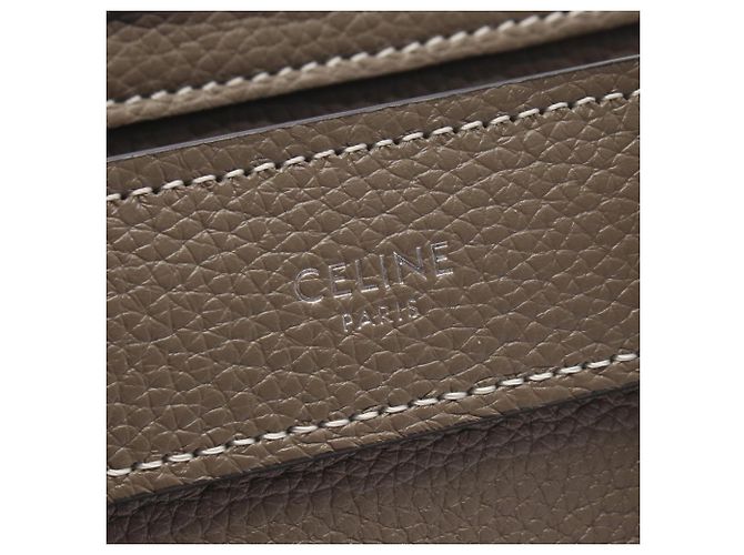 Céline Borsa a mano Celine Luggage Nano Shopper - vista 4