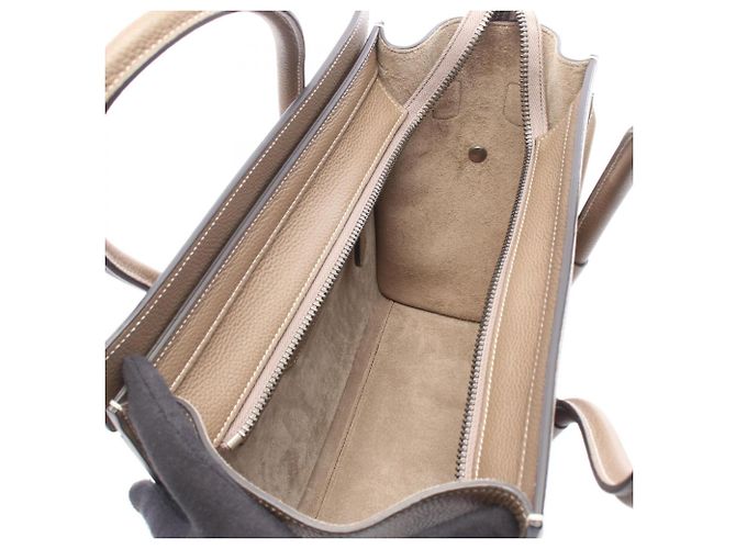 Céline Bolsa de mão Celine Luggage Micro Shopper - vista 3