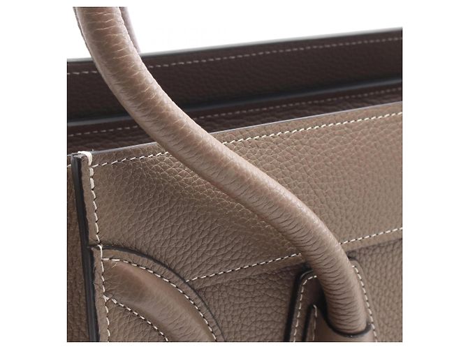 Céline Bolsa de mão Celine Luggage Micro Shopper - vista 6