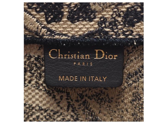 Borsa Christian Dior Dior Book Tote Large Toile de Jouy - vista 4
