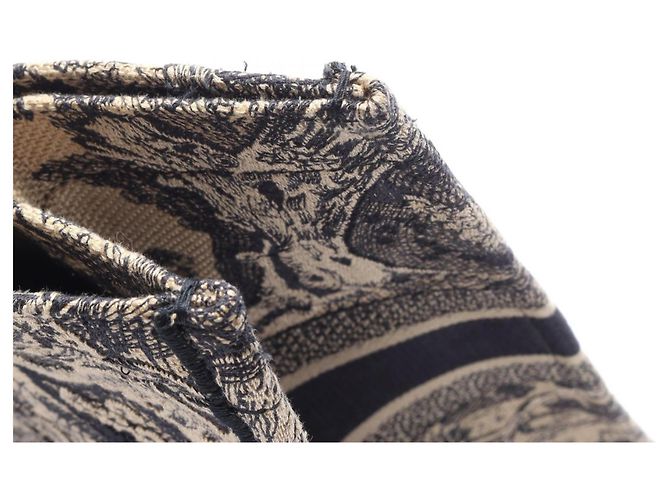Borsa Christian Dior Dior Book Tote Large Toile de Jouy - vista 5