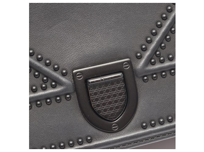 Borsa a tracolla piccola Diorama con borchie Christian Dior - vista 7
